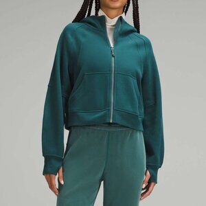 NWT Lululemon Scuba Oversized Full-Zip Hoodie, XS/S, STORM TEAL